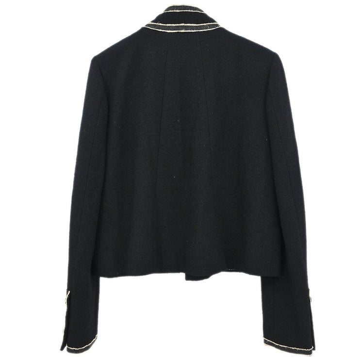 Chanel Jacket Black P47442V18196 #34 196335