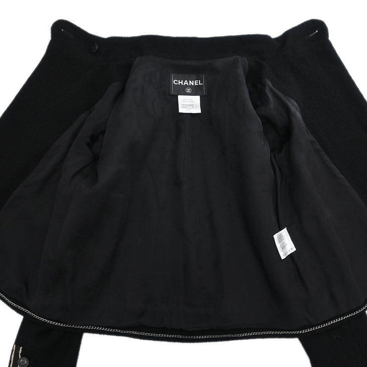 Chanel Jacket Black P47442V18196 #34 196335