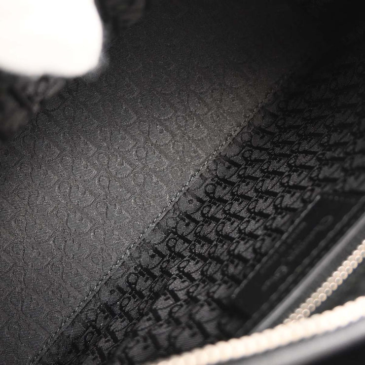 Christian Dior Black Lambskin Lady Dior Cannage 2way Handbag 11-MA-0171 196336