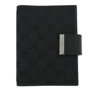 Gucci Black GG Notebook Cover Small Good 115240.0416 196337