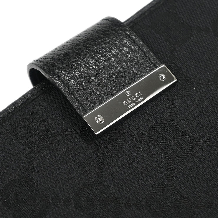 Gucci Black GG Notebook Cover Small Good 115240.0416 196337