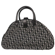 Christian Dior Black Double Saddle Trotter Handbag 05-MA-0092 196340