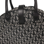 Christian Dior Black Double Saddle Trotter Handbag 05-MA-0092 196340