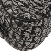 Christian Dior Black Double Saddle Trotter Handbag 05-MA-0092 196340