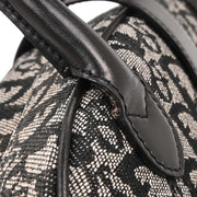 Christian Dior Black Double Saddle Trotter Handbag 05-MA-0092 196340
