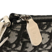 Christian Dior Black PVC Trotter Saddle Handbag CM0074 196342