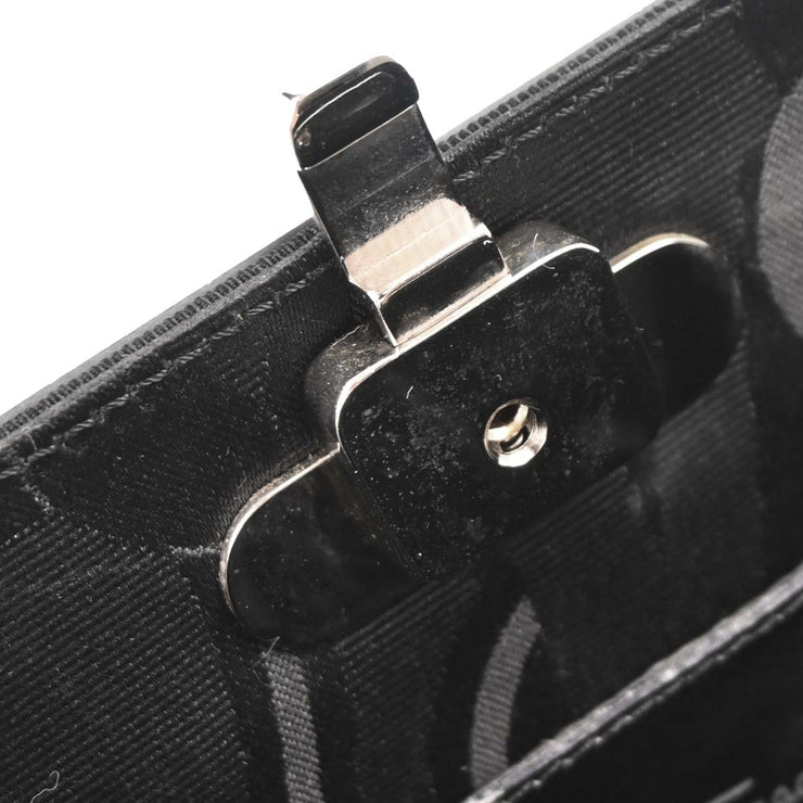 Salvatore Ferragamo Silver Aluminum Gancini Shoulder Bag AU-21 6717 196344