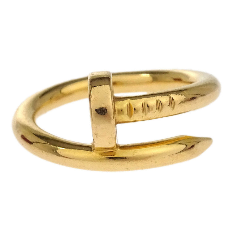 Cartier Juste Un Clou Ring ARH920 Au750 Gold #52 #51 196347
