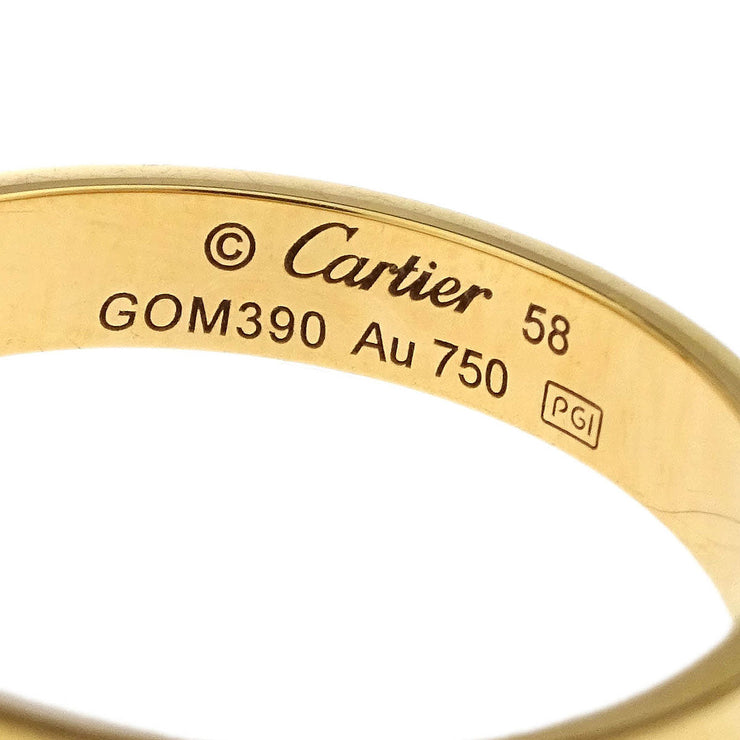 Cartier Mini Love Ring Au750 #58 #57 GOM390 196349