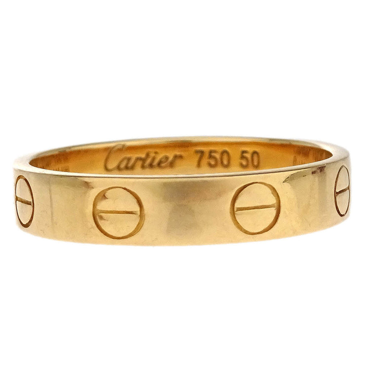 Cartier Love Ring Au750 HW8529 #50 196352