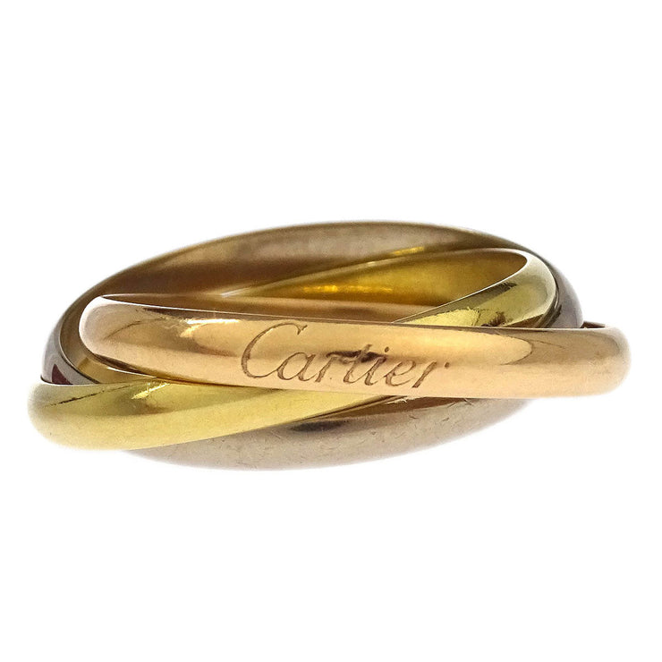 Cartier Trinity Ring Au750 DNX466 #61 #60 196353