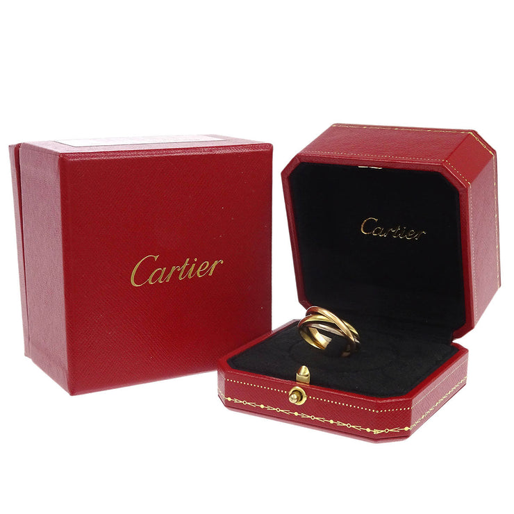 Cartier Trinity Ring Au750 DNX466 #61 #60 196353
