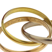 Cartier Trinity Ring Au750 DNX466 #61 #60 196353