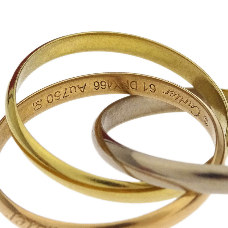 Cartier Trinity Ring Au750 DNX466 #61 #60 196353