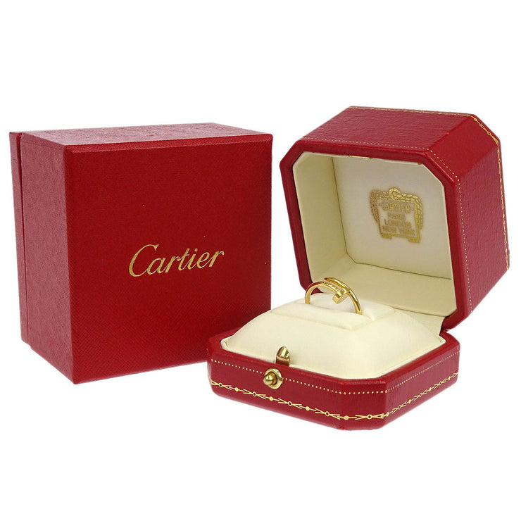 Cartier Juste Un Clou Ring Au750 Gold LWD668 #51 #50 196358
