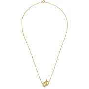 Christian Dior Pendant Necklace Au750 Diamond Gold 196376