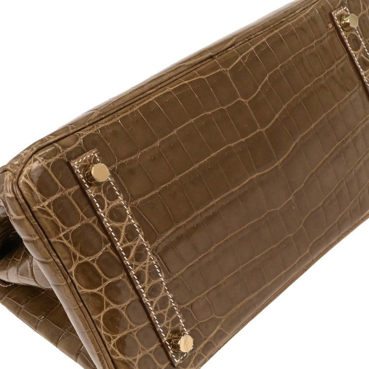 Hermes Ficelle Niloticus Birkin 30 Handbag TPI222 IT 196390