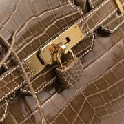 Hermes Ficelle Niloticus Birkin 30 Handbag TPI222 IT 196390