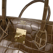Hermes Ficelle Niloticus Birkin 30 Handbag TPI222 IT 196390