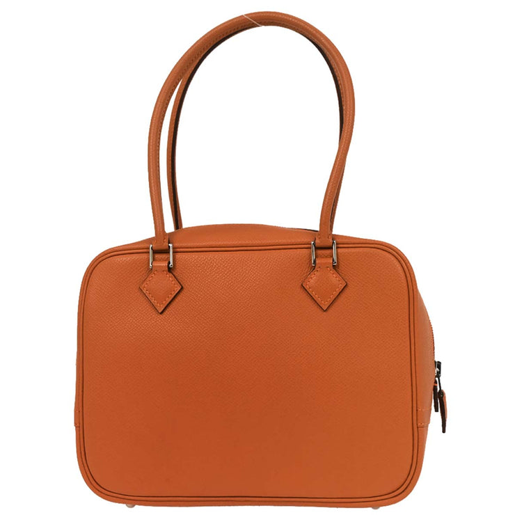 Hermes Orange Epsom Mini Plume Handbag S.H Square:H 196392