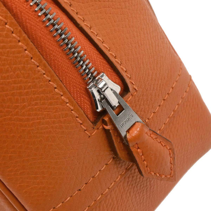 Hermes Orange Epsom Mini Plume Handbag S.H Square:H 196392
