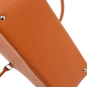 Hermes Orange Epsom Mini Plume Handbag S.H Square:H 196392