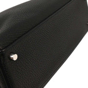 Hermes Black Ardennes Kelly 32 Retourne Handbag 186.S Square:L 196393