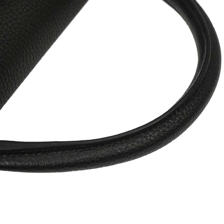 Hermes Black Ardennes Kelly 32 Retourne Handbag 186.S Square:L 196393