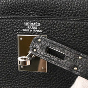Hermes Black Ardennes Kelly 32 Retourne Handbag 186.S Square:L 196393