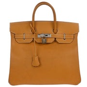 Hermes Natural Vache Haut a Courroies 32 Handbag Square:C 18M 196396