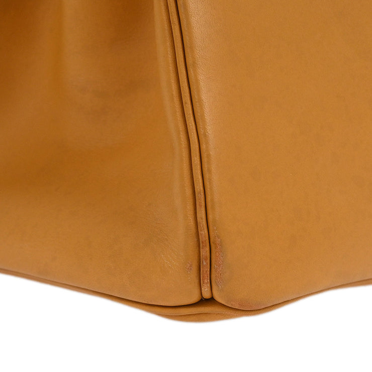 Hermes Natural Vache Haut a Courroies 32 Handbag Square:C 18M 196396