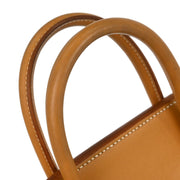 Hermes Natural Vache Haut a Courroies 32 Handbag Square:C 18M 196396