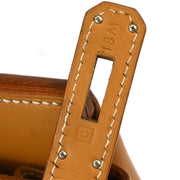 Hermes Natural Vache Haut a Courroies 32 Handbag Square:C 18M 196396