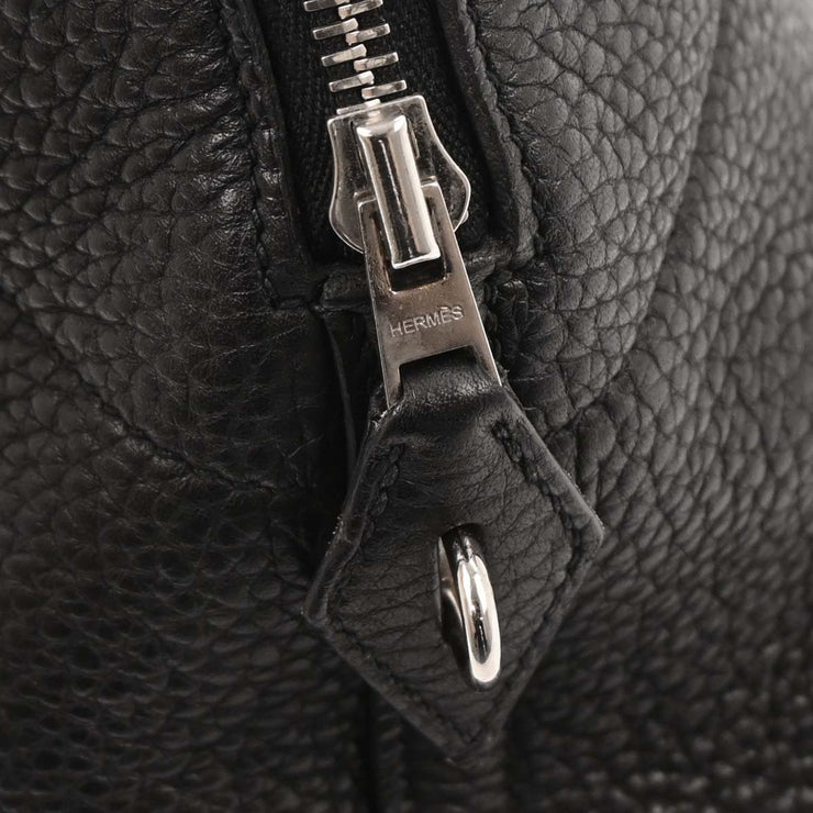 Hermes Black Taurillon Clemence Bolide 31 2way Handbag Square:R U180 196397