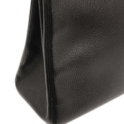Hermes Black Ardennes Kelly 32 Retourne 2way Handbag 24C  Y 196399