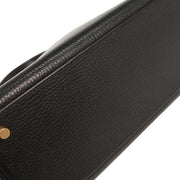 Hermes Black Ardennes Kelly 32 Retourne 2way Handbag 24C  Y 196399