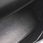 Hermes Black Ardennes Kelly 32 Retourne 2way Handbag 24C  Y 196399