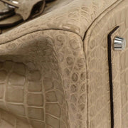 Hermes Poussiere Mat Porosus Birkin 35 Handbag Square:Q 17.S 196400
