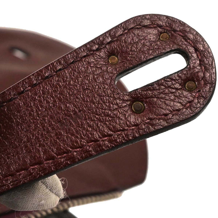 Hermes Bordeaux Evercolor Lindy 30 Shoulder Bag CCT003NW 196401