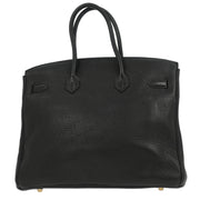 Hermes Black Togo Birkin 35 Handbag Square:O C071 196402