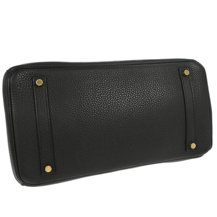 Hermes Black Togo Birkin 35 Handbag Square:O C071 196402