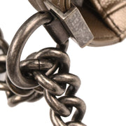 Boy Chanel Gold Calfskin Small Chain Shoulder Bag 196405