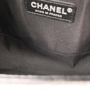 Boy Chanel Black Calfskin Chevron Medium Shoulder Bag 196406