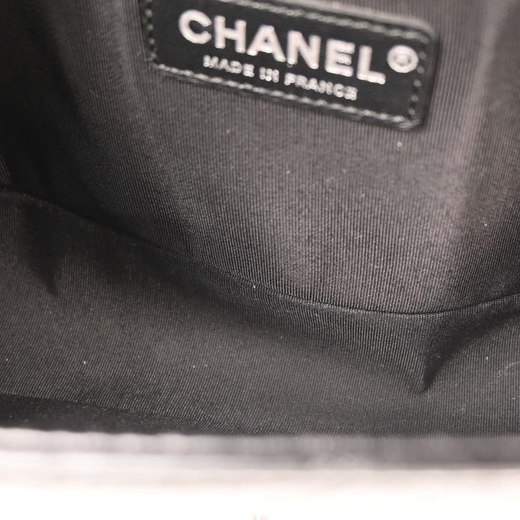 Boy Chanel Black Calfskin Chevron Medium Shoulder Bag 196406