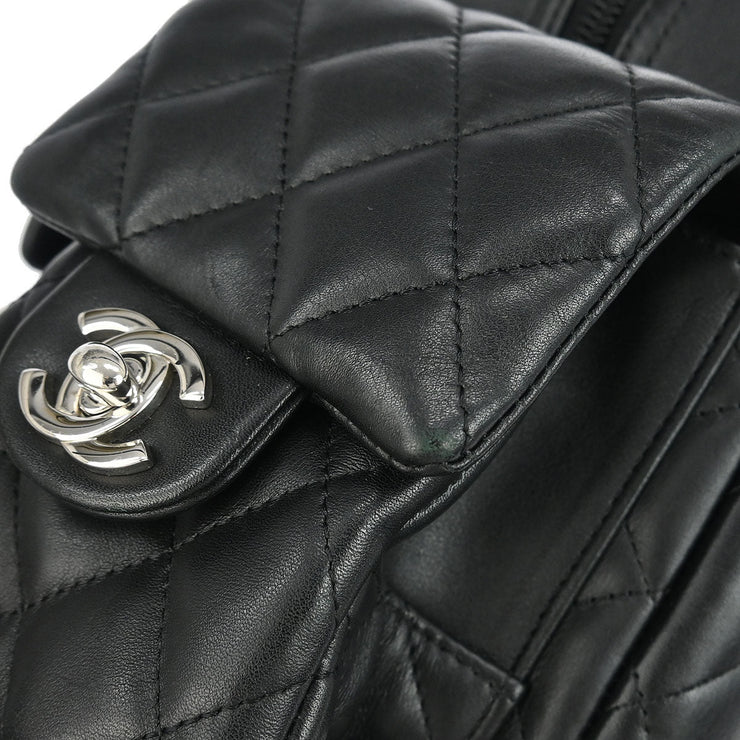 Chanel Black Calfskin Cambon Ligne Reporter Bag 196407