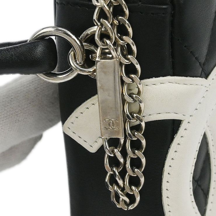 Chanel Black Calfskin Cambon Ligne Handbag 196409