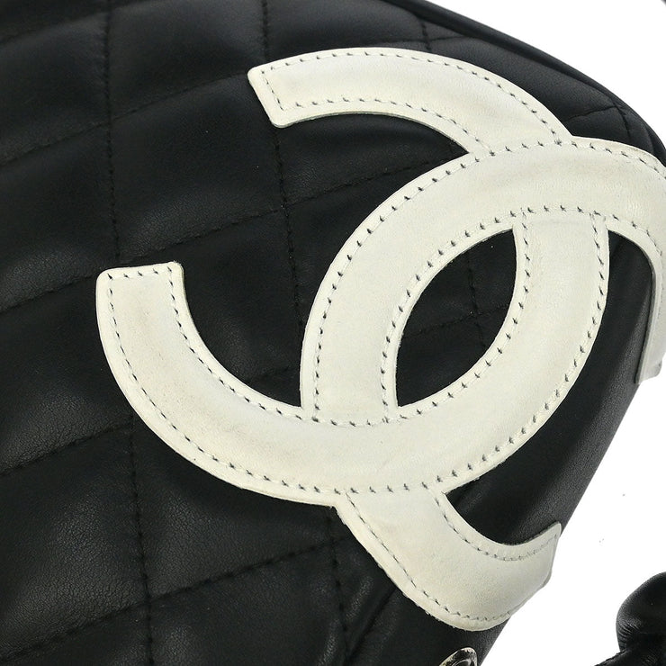 Chanel Black Calfskin Cambon Ligne Handbag 196409