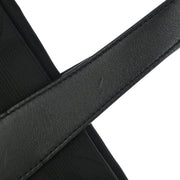 Chanel Black Jacquard Nylon Travel Line Tote Handbag 196415