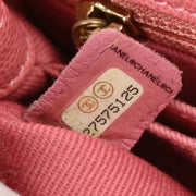 Chanel Pink Calfskin Coco Handle XS 2way Handbag 196418