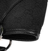 Gucci Black Canvas GG Tote Handbag 113015 001013 196421